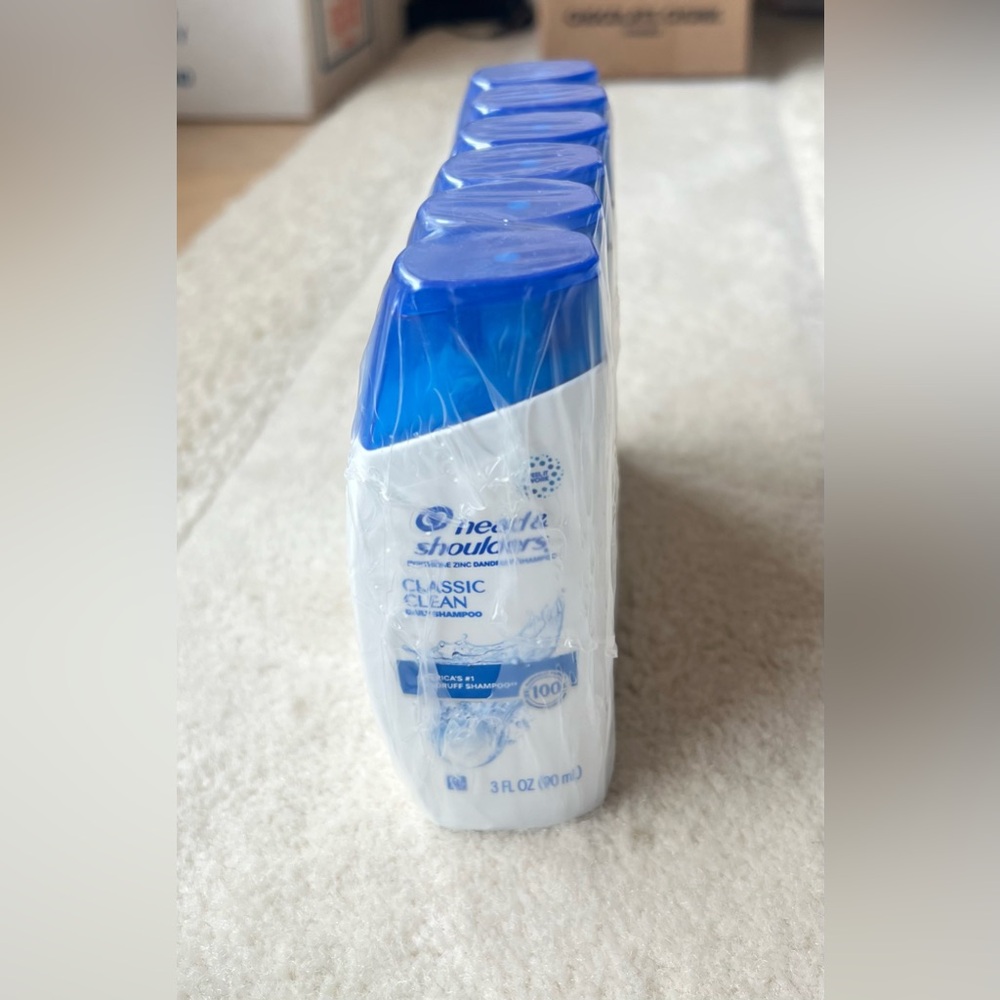 NWT! HEAD & SHOULDERS 6pk, 3oz Bottles
